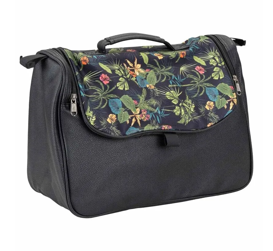 Rollatortas skai leer met motief en ritssluiting