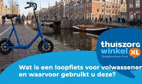 Wat is een loopfiets voor volwassenen en waarvoor gebruikt u deze?
