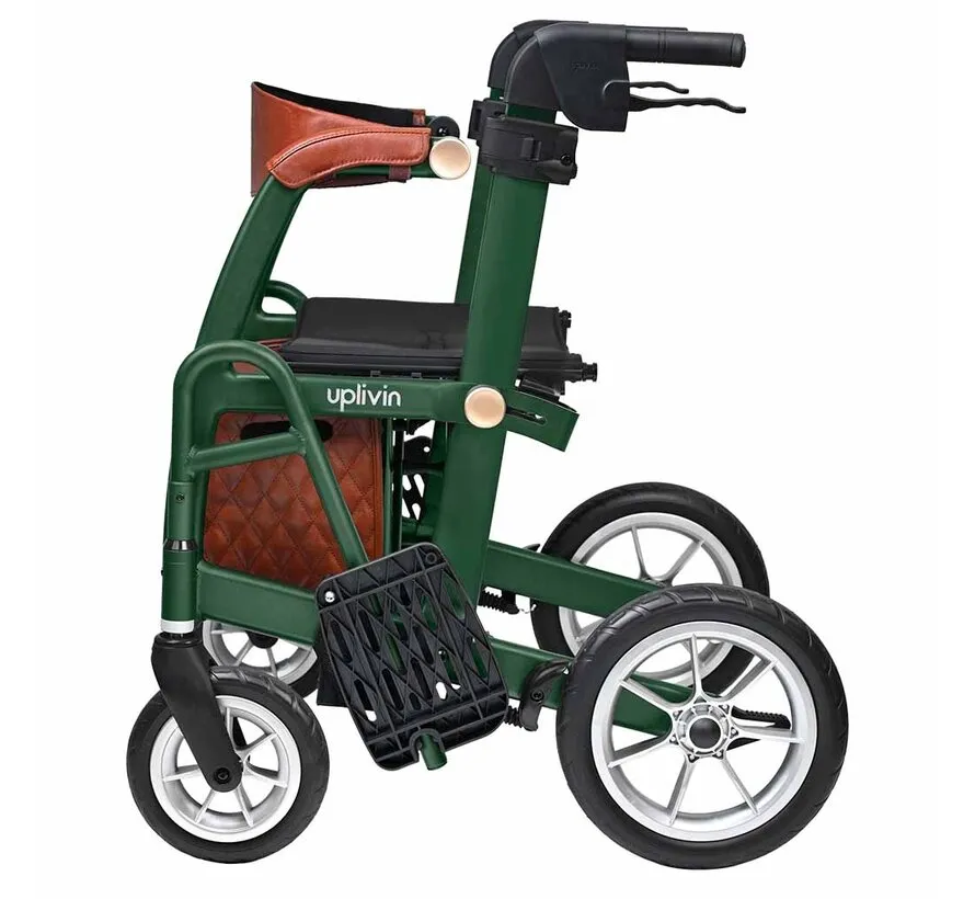 Glide 2-in-1 Rollator & Rolstoel – Lichtgewicht 2-in-1 Transportstoel – Opvouwbaar & Comfortabel
