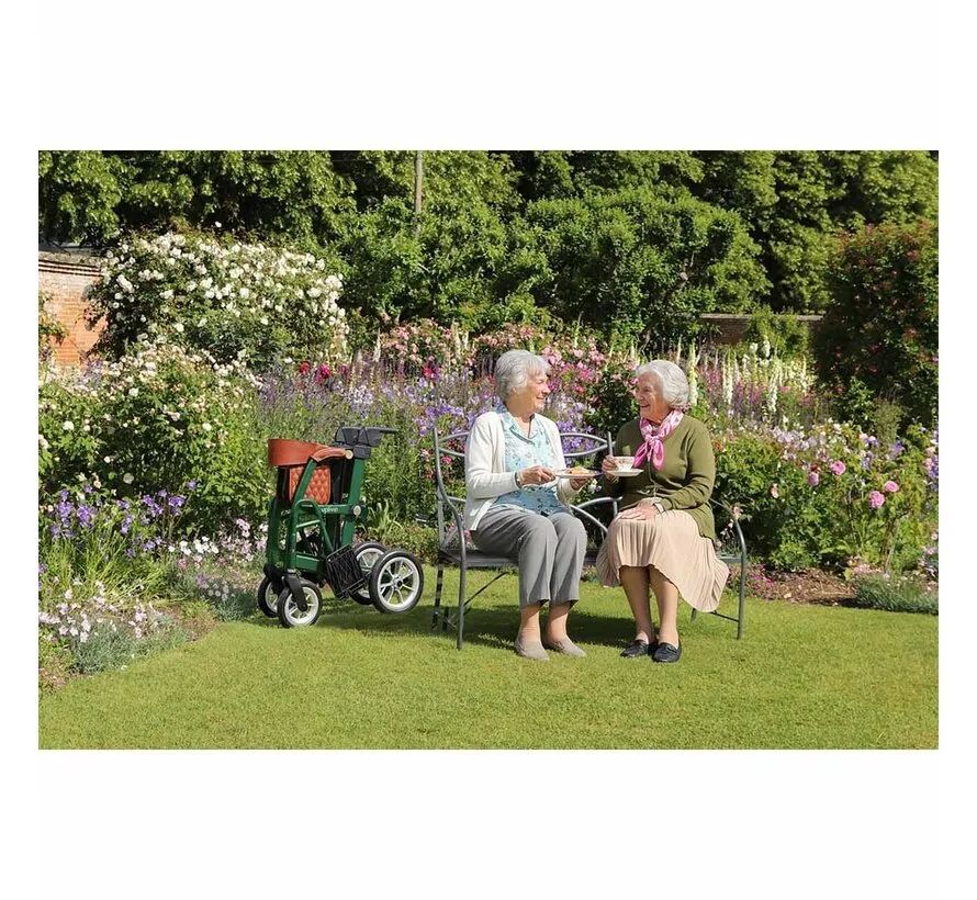 Glide 2-in-1 Rollator & Rolstoel – Lichtgewicht 2-in-1 Transportstoel – Opvouwbaar & Comfortabel