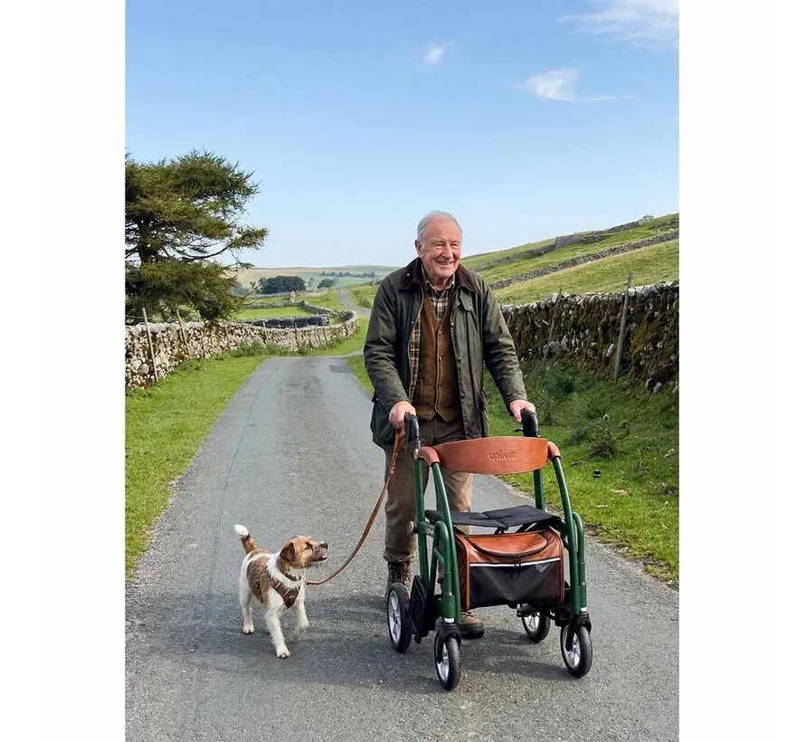 Glide 2-in-1 Rollator & Rolstoel – Lichtgewicht 2-in-1 Transportstoel – Opvouwbaar & Comfortabel