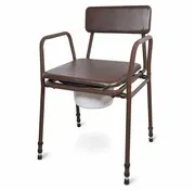 Po stoel in hoogte verstelbaar bruin