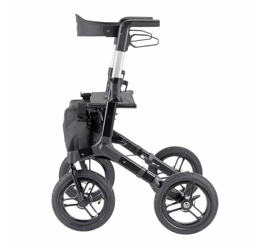 Outdoor rollator met luchtbanden