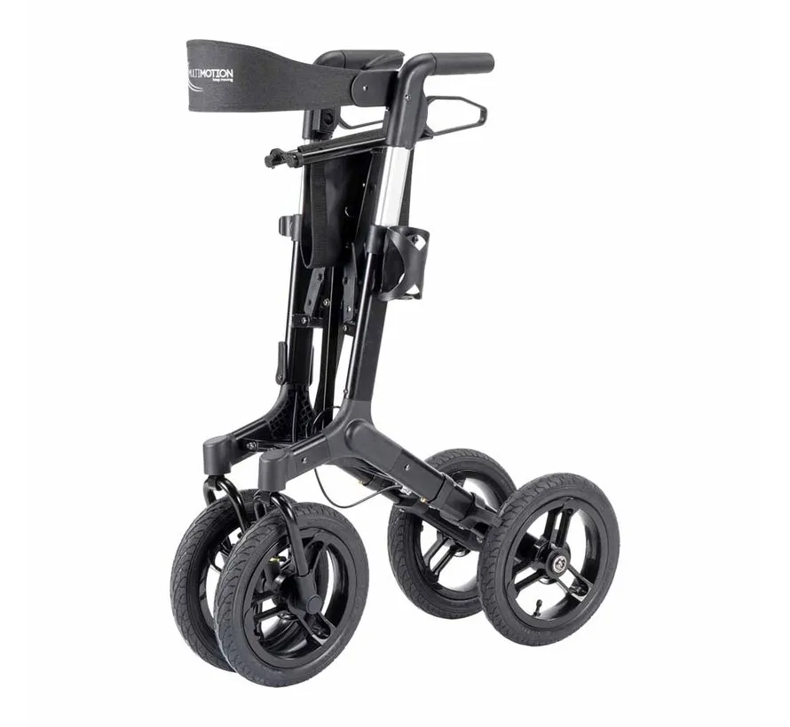 Outdoor rollator met luchtbanden
