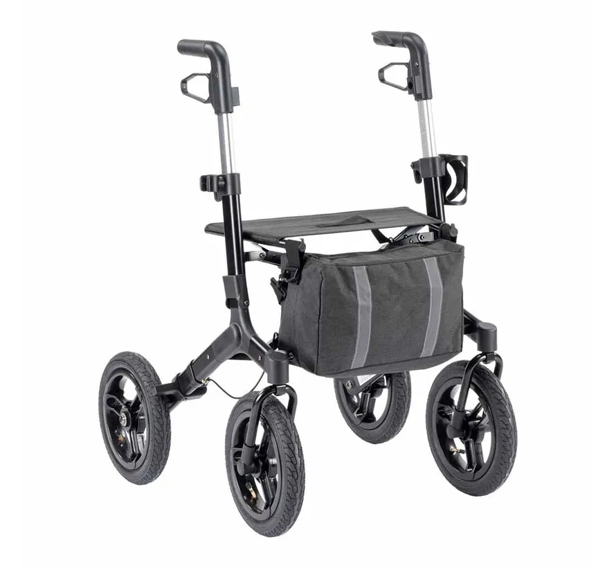 Outdoor rollator met luchtbanden