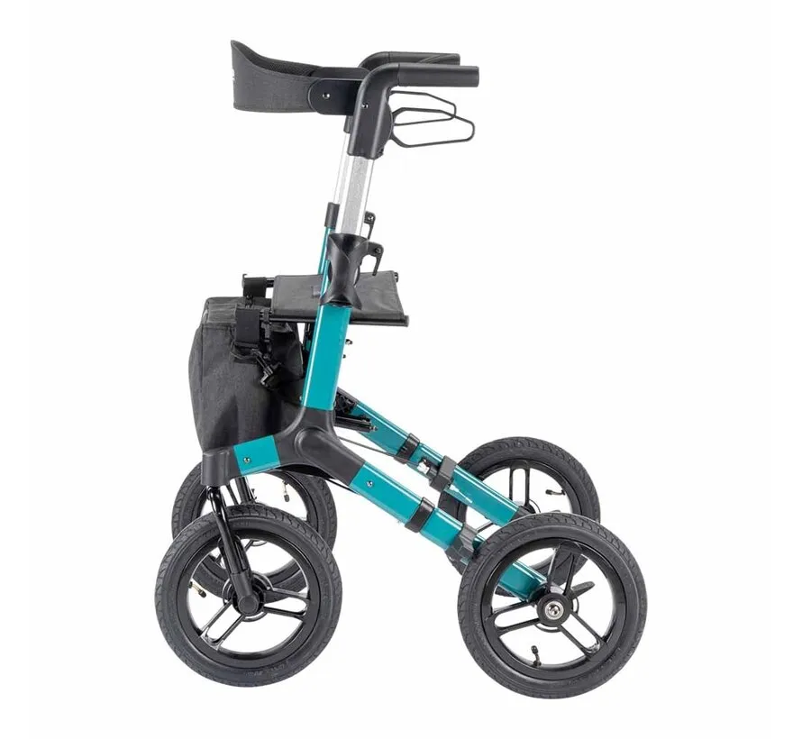 Outdoor rollator met luchtbanden
