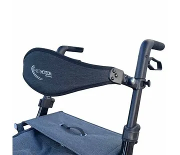 Verstelbare rugband voor Curve rollator