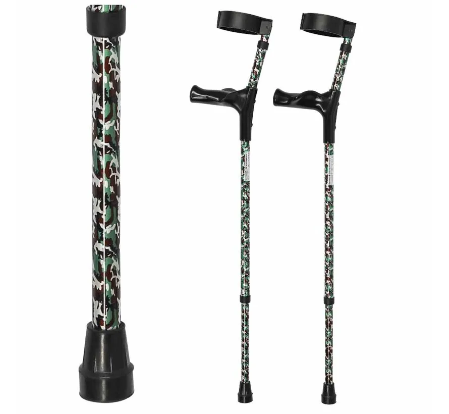 Anatomische Elleboogkrukken – Diverse Prints