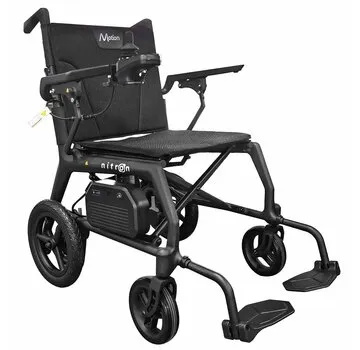 Motion Healthcare Nitron Carbon Elektrische Rolstoel | Lichtgewicht Opvouwbare Reisrolstoel (12,8 kg)