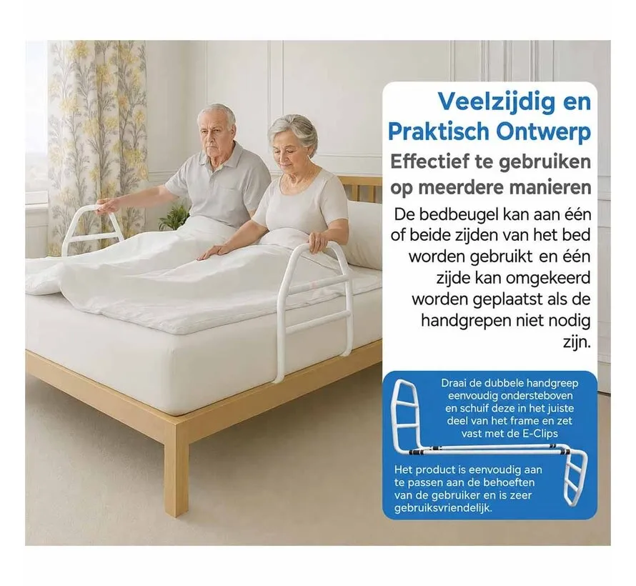 Bedsteun verstelbaar in breedte