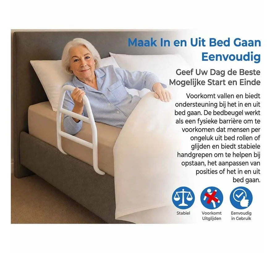 Bedsteun verstelbaar in breedte