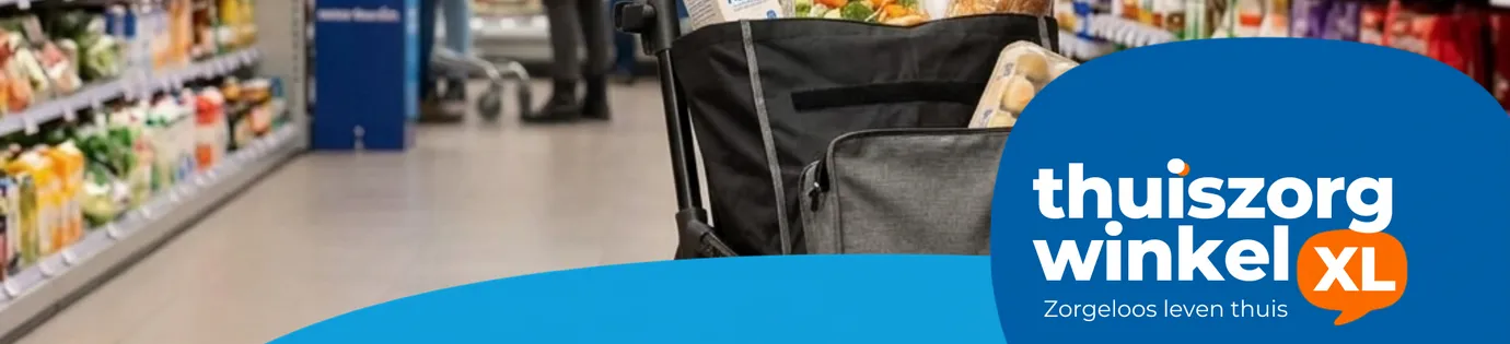 Welke rollator is geschikt voor boodschappen?