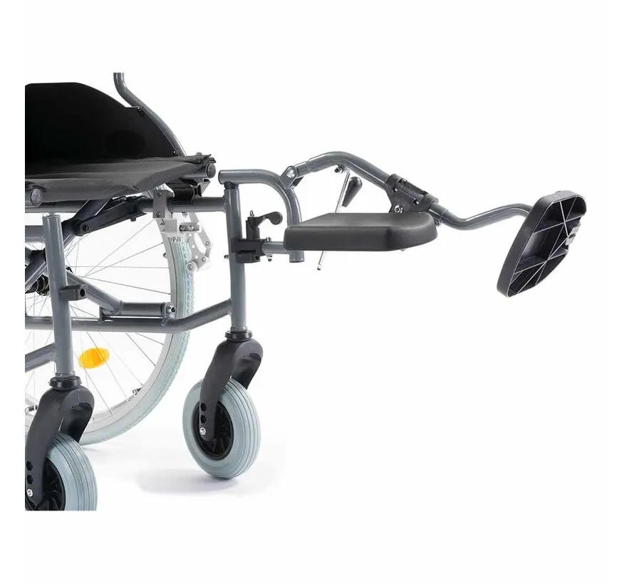 Rolstoel comfort beensteun verstelbaar aluminium voor M5, M6, M7 en M10