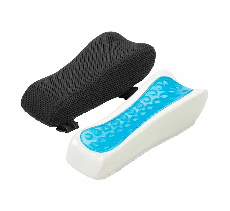 Armsteun pads met gel voor rolstoel (per paar)