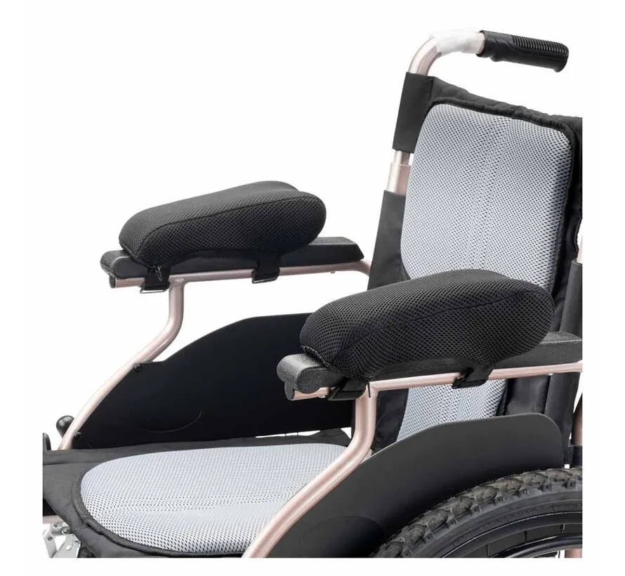 Armsteun pads met gel voor rolstoel (per paar)