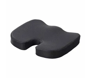 Ergonomisch zitkussen met stuituitsparing