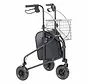 Driewiel indoor rollator lichtgewicht