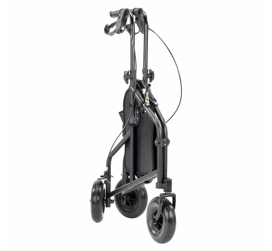 Driewiel indoor rollator lichtgewicht