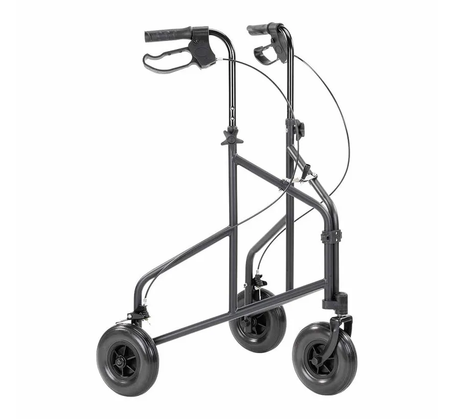 Driewiel indoor rollator lichtgewicht