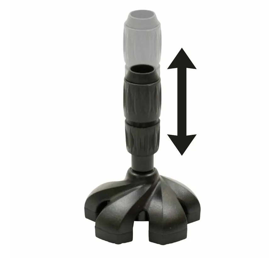 Stokdop met vering voor wandelstok