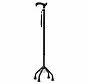 Wandelstok met 4 poten