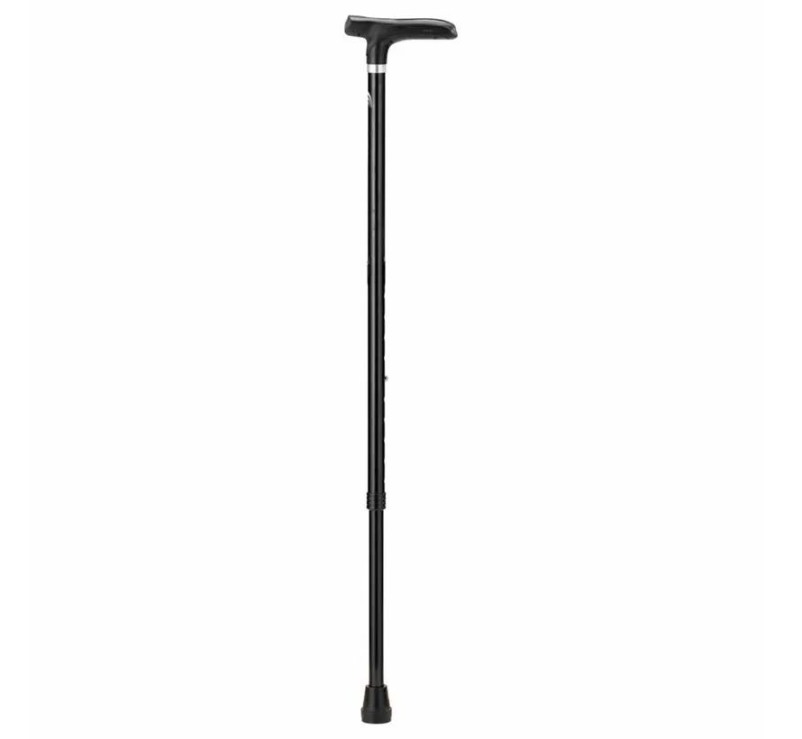 Wandelstok met verwarmd handvat en ledlampje