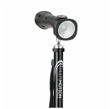 Wandelstok met alarm en ledlamp