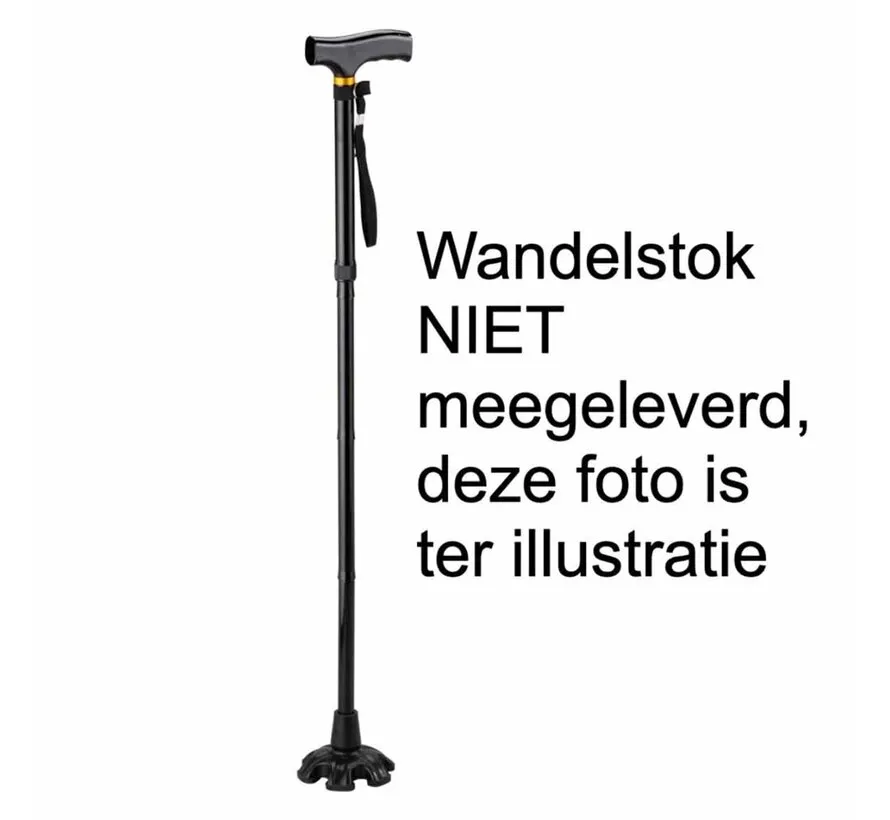 Stokdop 6-poot voor wandelstok