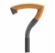 Wandelstok met antislip handvat - 7-vorm