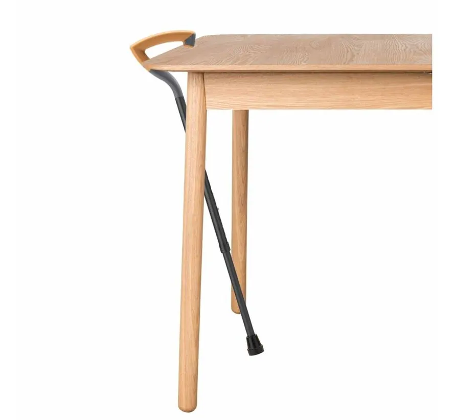 Wandelstok met antislip handvat - 7-vorm