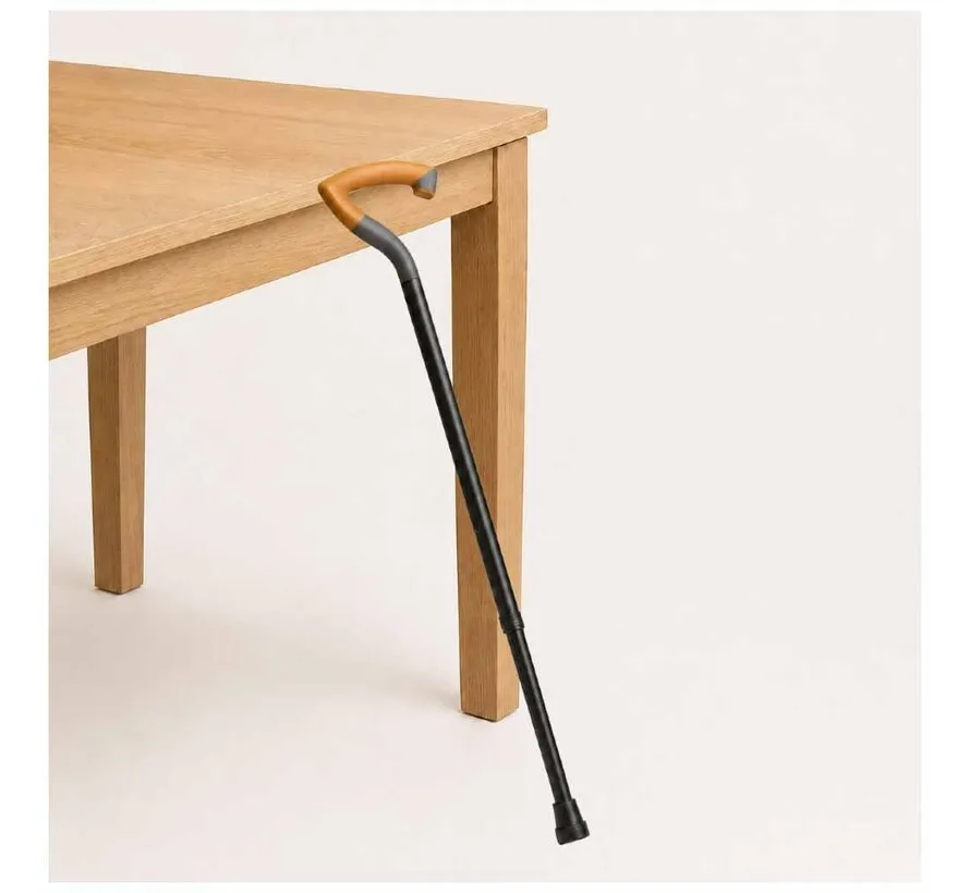 Wandelstok met antislip handvat - 7-vorm