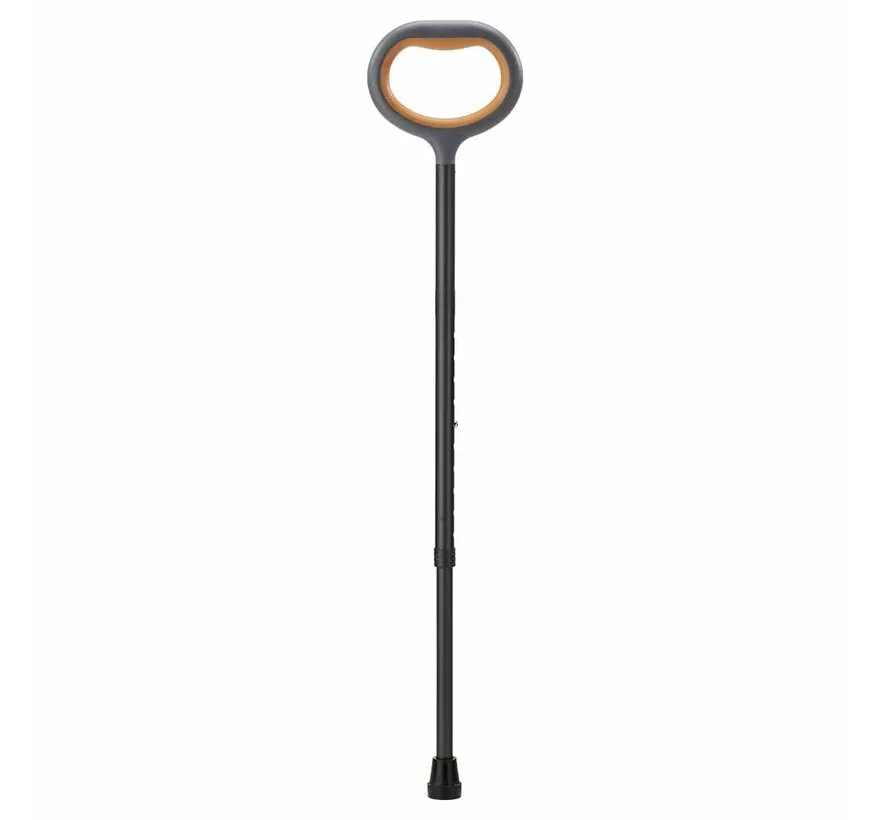 Wandelstok met antislip handvat - O-vorm