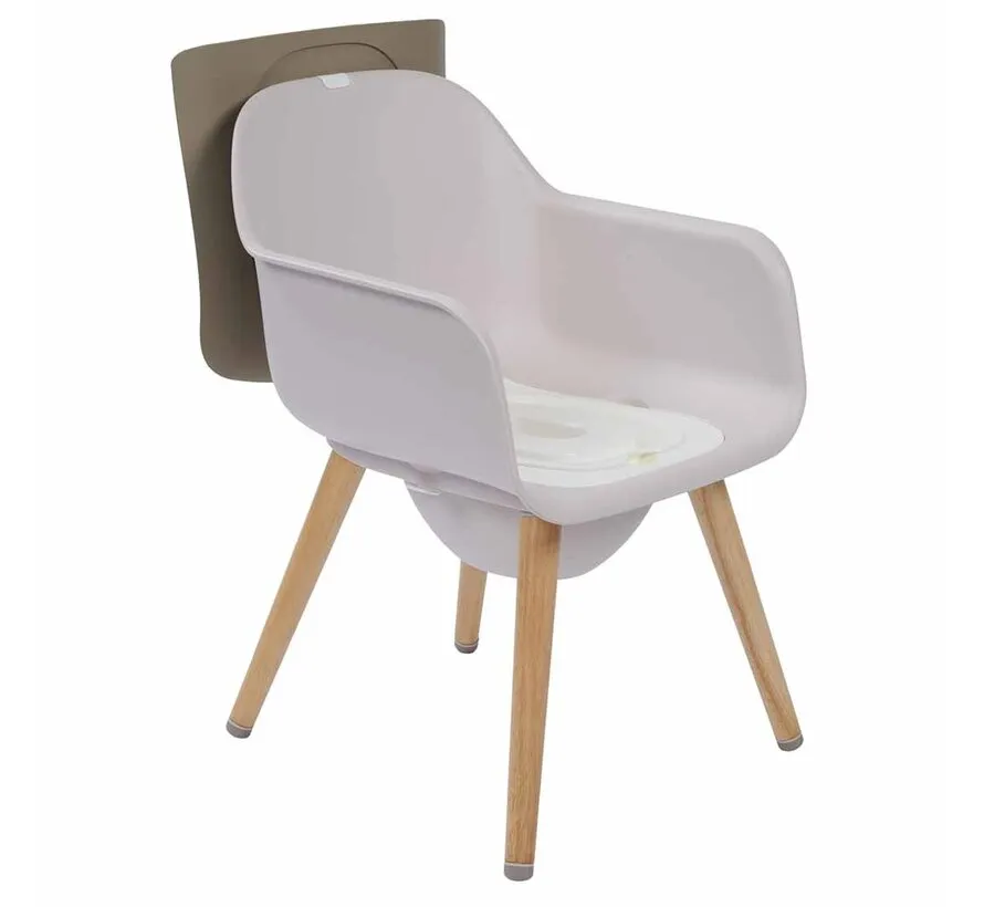 Poise toiletstoel - Cappuccino