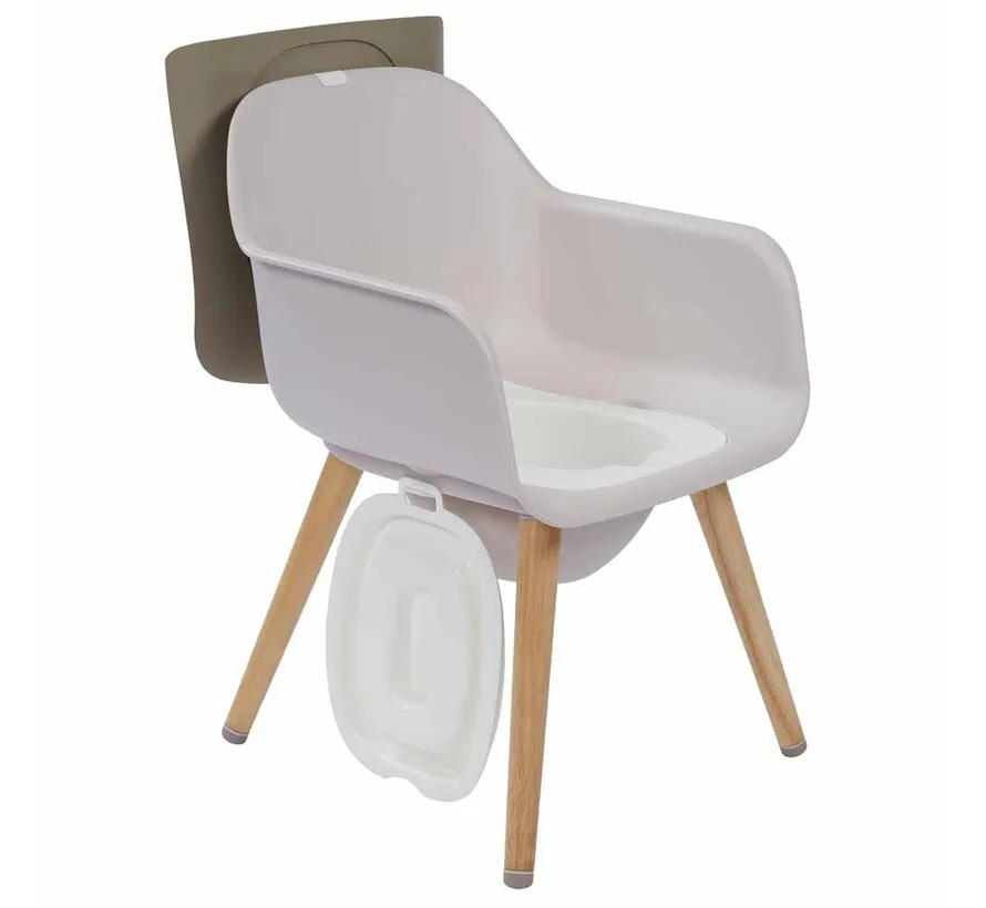 Poise toiletstoel - Cappuccino