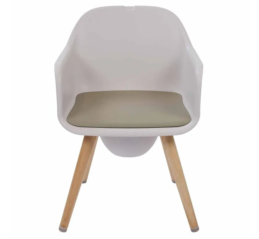 Poise toiletstoel - Cappuccino