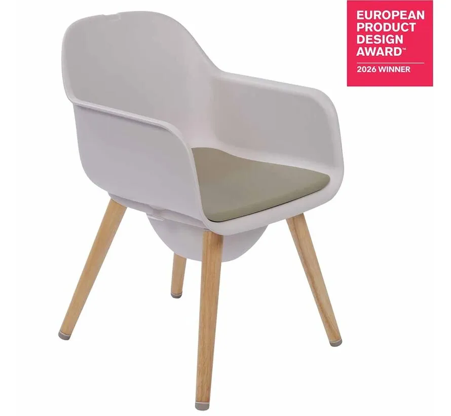 Poise toiletstoel - Cappuccino