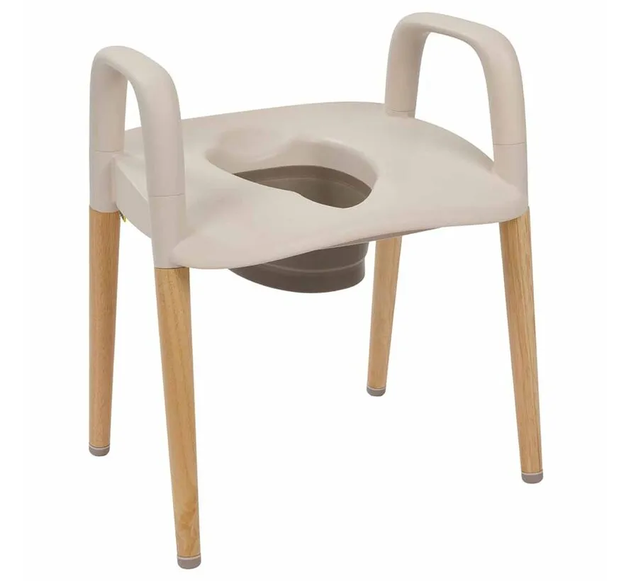 Poise vrijstaande toiletverhoger - Cappuccino