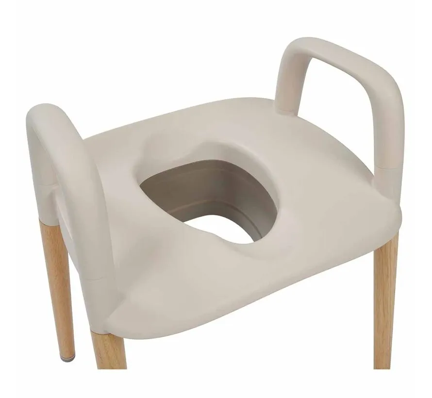 Poise vrijstaande toiletverhoger - Cappuccino