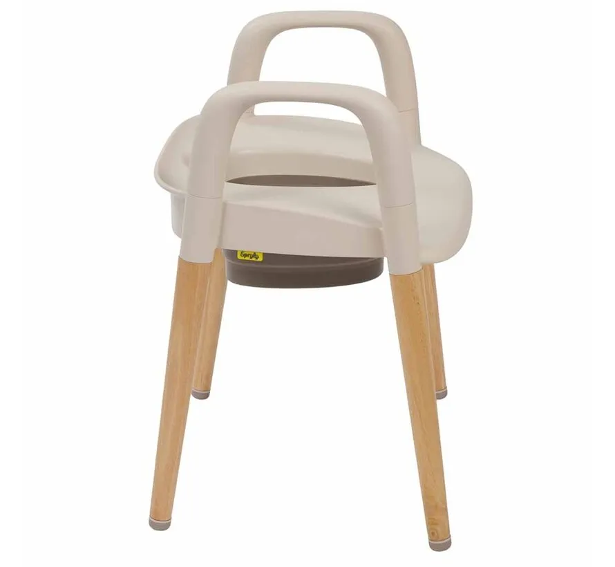 Poise vrijstaande toiletverhoger - Cappuccino