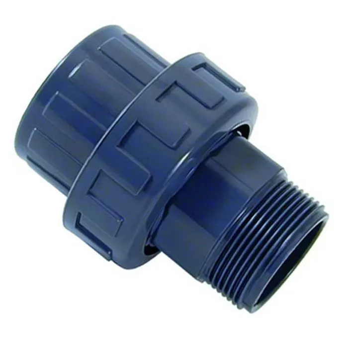 Cepex PVC 3/3 koppeling 3" binnendraad / 3" buitendraad Cepex