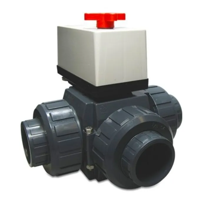 Praher Praher PVC 3-weg kogelkraan, T-boring Solar 40 mm