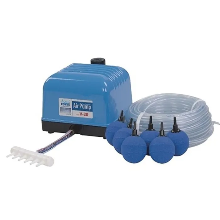 Aquaforte Aquaforte Luchtpomp V30 Hi Flow Compleet Set