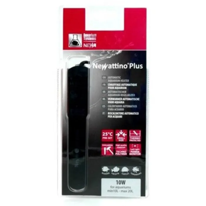 Aquarium Systems (AS) As Heater Newattino Plastic Plus 10 W