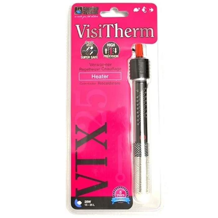 Aquarium Systems (AS) As Heater Visi-Therm Vtx 25 Watt