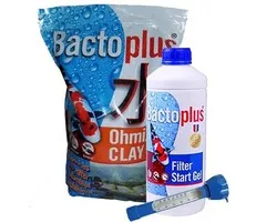 Bactoplus Bactoplus Ohmizu Clay 2,5 ltr + Bactoplus Filterstart Gel 1 ltr + Thermometer