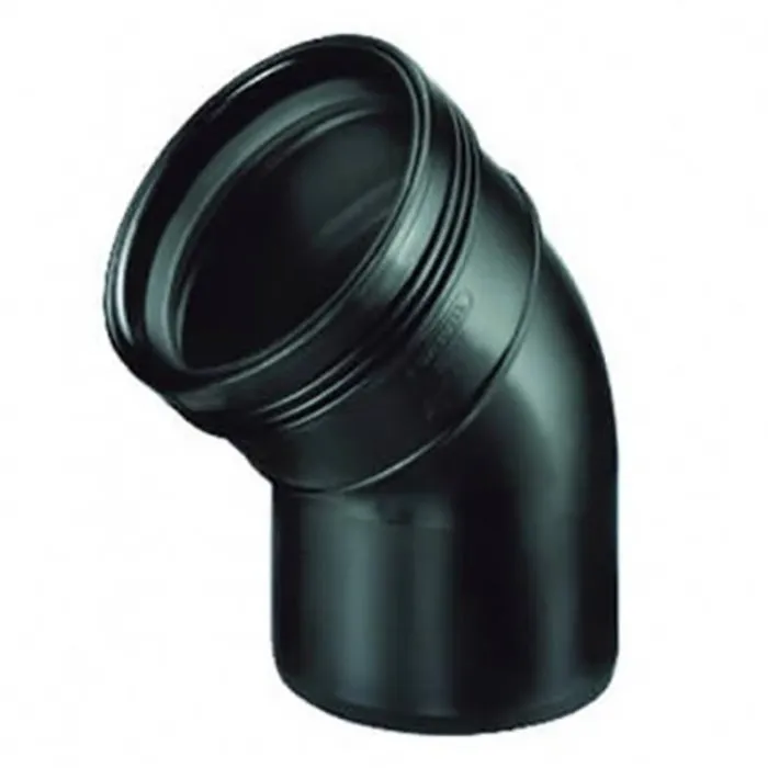 Bocht 45° Spie/Manchet 40 mm