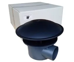 Merkloos Bodemdrain met kamer 110 mm (EXTRA ZWAAR)