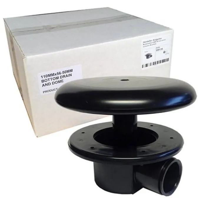 Merkloos Bodemdrain met kamer 50 mm zwaar model