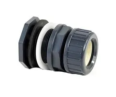 PVC doorvoerkoppeling 40 mm klem x 1¾" buitendraad