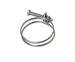 Draadslangklem verzinkt 20 - 23 mm (¾")